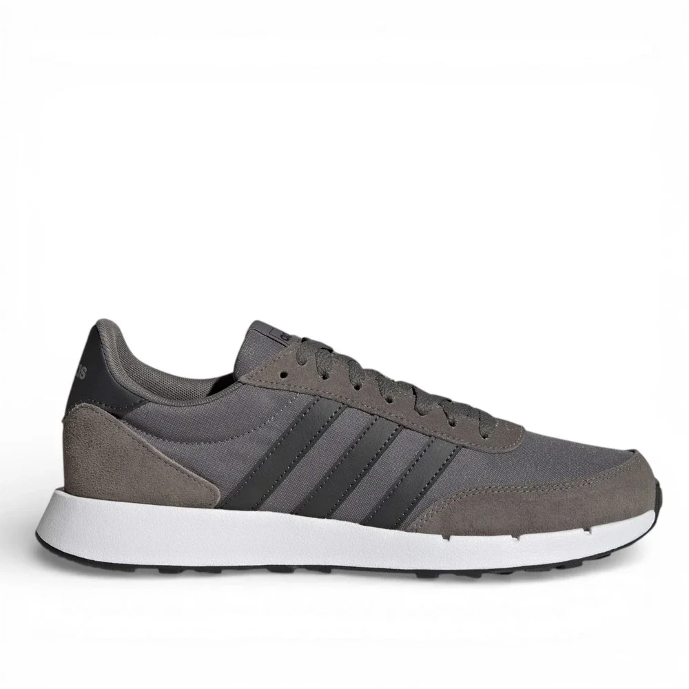 adidas Run 60s‎ 2.0 Shoes Mens 12.5 Grey Four Carbon Running Sneaker GX1740 NEW